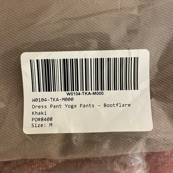 Betabrand Dress Yoga Pant Bootflare Kahki size M Medium New in Bag - Picture 3 of 8